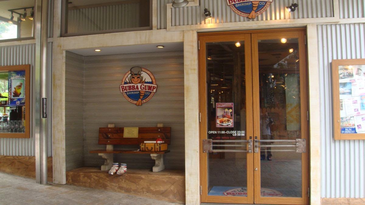 Restaurante BUBBA GUMP SHRIMP (De la pelicula Forrest Gump) En Tokyo Dome