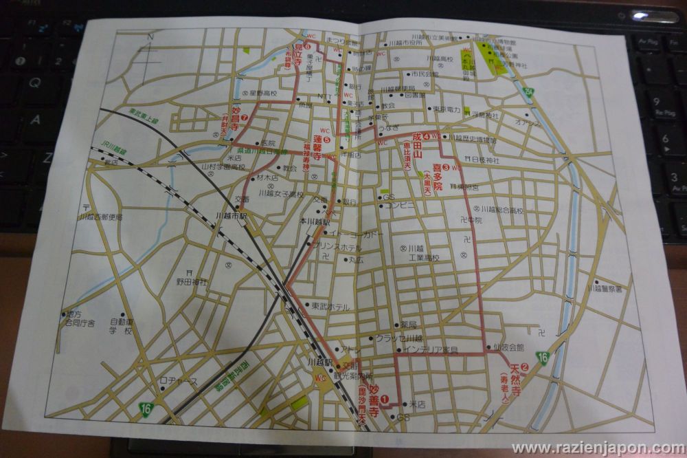 Ruta de los 7 dioses de la fortuna de Kawagoe